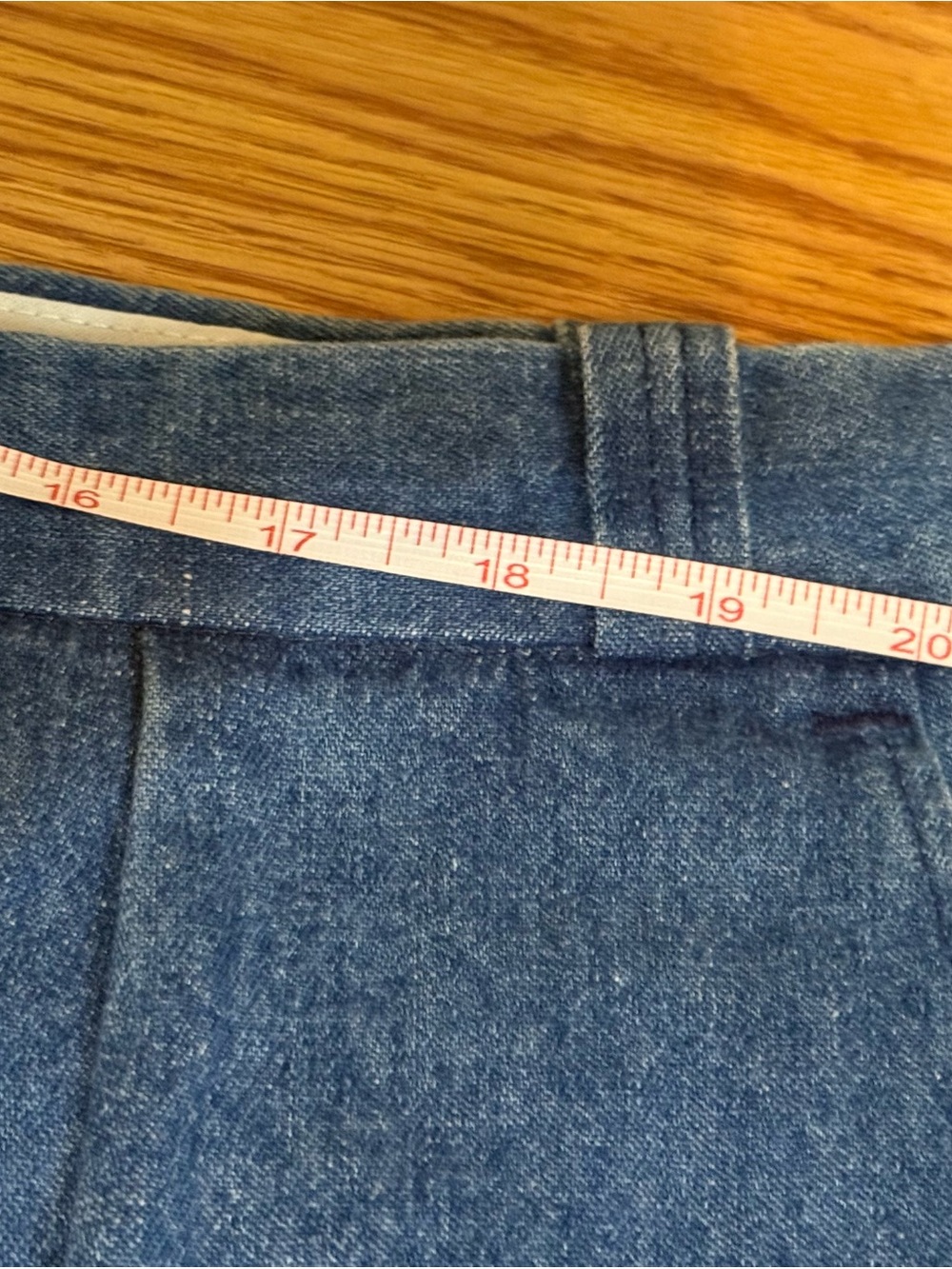 Men's Vintage Duck Head Y2K Denim Shorts - Classic Casual Style SZ 42 - Picture 6 of 8